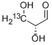 D-[3-13C]GLYCERALDEHYDE Struktur