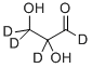 DL-[1,2,3,3'-2H4]GLYCERALDEHYDE 化学構造式