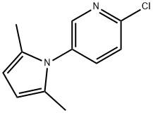 1-(2-chloropyridine)-5-yl-2,5-dimethyl-1H-pyrrole 化学構造式