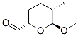 2H-Pyran-2-carboxaldehyde, tetrahydro-6-methoxy-5-methyl-, (2S,5S,6S)- (9CI) 结构式