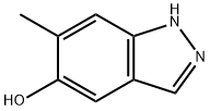6-甲基-5-羟基吲唑, 478832-60-9, 结构式