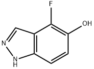 1H-Indazol-5-ol, 4-fluoro- (9CI), 478838-63-0, 结构式