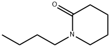 1-ブチル-2-ピペリドン 化学構造式