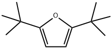 2,5-Di(tert-butyl)furan 结构式