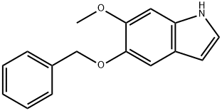5-Benzyloxy-6-methoxyindole|5-苄氧基-6-甲氧基吲哚