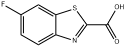 6-氟苯并[D]噻唑-2-羧酸, 479028-67-6, 结构式