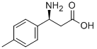 (S)-3-(P-METHYLPHENYL)-BETA-ALANINE
 Structure