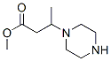 1-Piperazinepropanoicacid,-bta--methyl-,methylester(9CI)|甲基 3-(哌嗪-1-基)丁酯