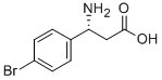 (R)-3-Amino-3-(4-bromophenyl)propionic acid Structure
