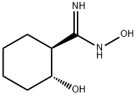Cyclohexanecarboximidamide, N,2-dihydroxy-, (1S,2R)- (9CI),479080-26-7,结构式