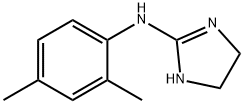 N-(2,4-Dimethylphenyl)-4,5-dihydro-1H-imidazole-2-amine Struktur