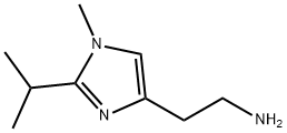 2-(2-ISOPROPYL-1-METHYLIMIDAZOL-4-YL)ETHYLAMINE Struktur