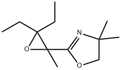 Oxazole, 2-(3,3-diethyl-2-methyloxiranyl)-4,5-dihydro-4,4-dimethyl- (9CI) Structure