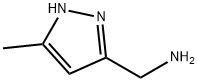 1-(5-methyl-1H-pyrazol-3-yl)methanamine Structure