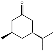 시클로헥사논,3-메틸-5-(1-메틸에틸)-,(3R,5R)-(9CI)