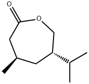 2-Oxepanone,4-methyl-6-(1-methylethyl)-,(4R,6S)-(9CI),479543-91-4,结构式