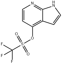 Methanesulfonic acid, trifluoro-, 1H-pyrrolo[2,3-b]pyridin-4-yl ester (9CI)