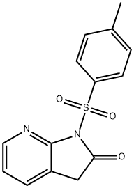 2H-Pyrrolo[2,3-b]pyridin-2-one, 1,3-dihydro-1-[(4-methylphenyl)sulfonyl]-|