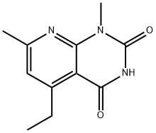 Pyrido[2,3-d]pyrimidine-2,4(1H,3H)-dione, 5-ethyl-1,7-dimethyl- (9CI),479579-10-7,结构式