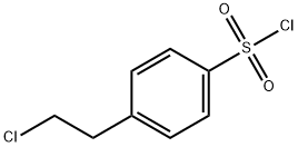 4-(2-氯乙基)苯-1-磺酰氯化,4796-23-0,结构式