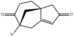 3H-3a,7-Methanoazulene-2,6-dione,4,5,7,8-tetrahydro-,(3aS,7R)-(9CI),479638-06-7,结构式
