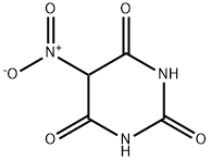 5-ニトロバルビツル酸三水和物 化学構造式