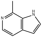 7-メチル-1H-ピロロ[2,3-c]ピリジン 化学構造式