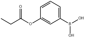 3-PROPIONOXYPHENYLBORONIC ACID,480424-85-9,结构式