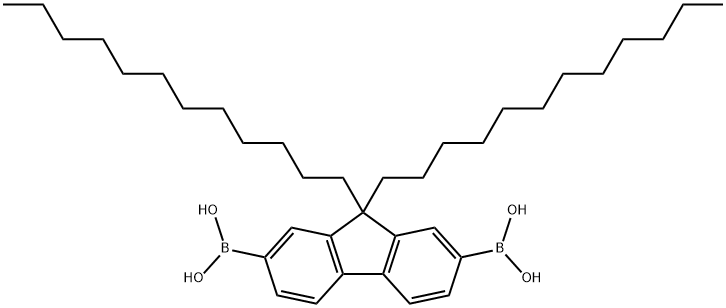 9 9-DIDODECYLFLUORENE-2 7-DIBORONIC ACID|9,9-双十二烷基芴-2,7-二硼酸