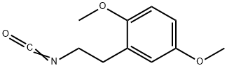 2 5-DIMETHOXYPHENETHYL ISOCYANATE  97 Structure