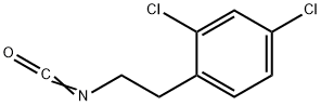 2,4-二氯苯乙基异氰酸酯 结构式