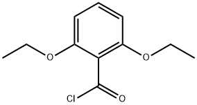 2,6-二乙氧基苯甲酰氯, 480439-42-7, 结构式