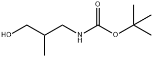 3-ヒドロキシ-2-メチルプロピルカルバミン酸TERT-ブチル 化学構造式