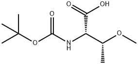 BOC-THR(ME)-OH Struktur