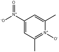 2,6-DIMETHYL-4-NITROPYRIDINE N OXIDE,4808-64-4,结构式