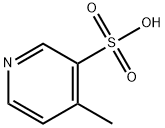 4-Methylpyridine-3-sulfonic acid Struktur