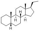 17-BETA-ETHYLETIOCHOLANE Struktur