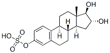 estriol 3-sulfate Struktur