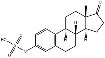 共轭雌激素, 481-97-0, 结构式