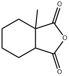 hexahydro-1-methylphthalic anhydride Struktur