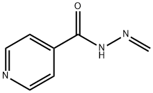 N'-亚甲基异烟酸酰肼 结构式