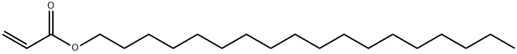 丙烯酸十八酯, 4813-57-4, 结构式