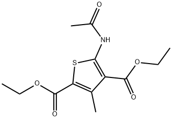2-Acetylamino-4-methyl-3,5-thiophenedicarboxylic acid diethyl ester|