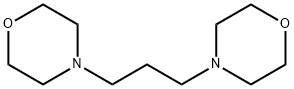 4,4'-(1,3-プロパンジイル)ビスモルホリン 化学構造式