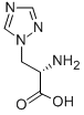 (S)-2-胺-3-(1,2,4-三唑-1-基)丙酸, 4819-36-7, 结构式