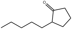 2-戊基环戊酮,4819-67-4,结构式