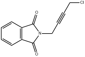 N-(4-CHLORO-2-BUTYNYL)PHTHALIMIDE Struktur