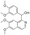 alpha-(3,4-dimethoxyphenyl)-6,7-dimethoxyisoquinoline-1-methanol