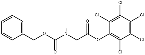 N-[(Benzyloxy)carbonyl]glycine pentachlorophenyl ester Structure