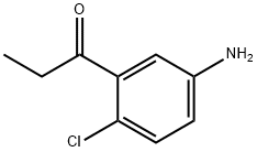 2-chloro-5-aminopropiophenone  Struktur